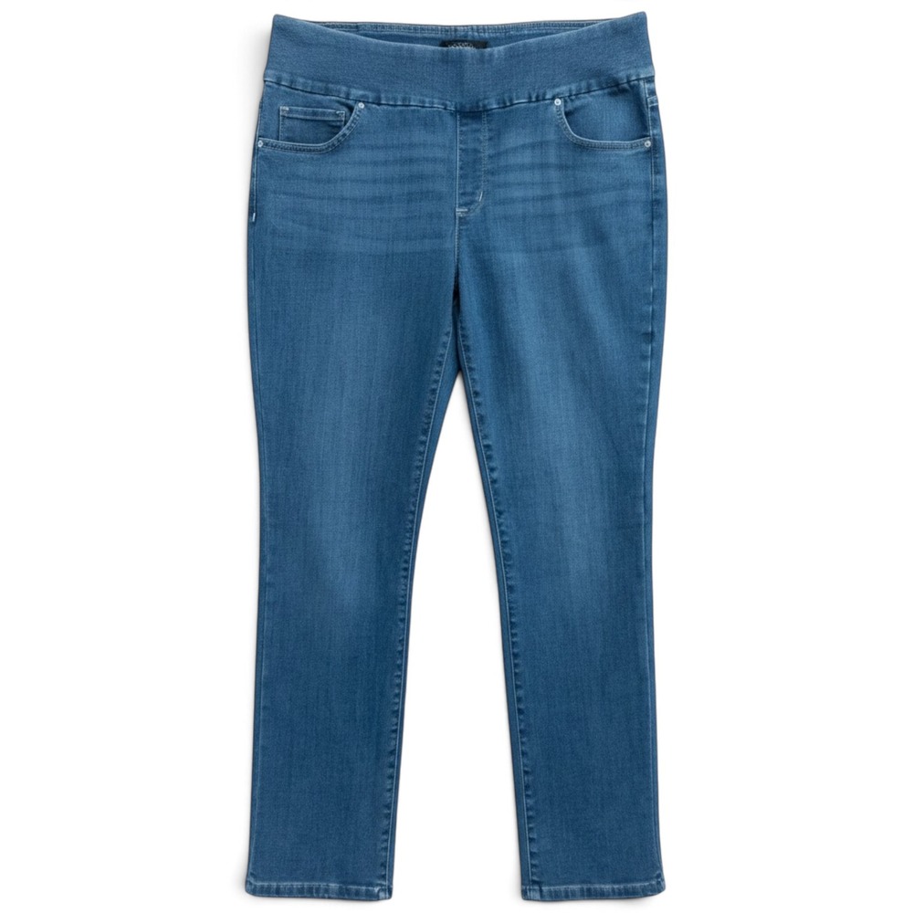 Lee Sculpting Slim Fit Slim Leg Jeans Women 16 Medium Casual Denim Jeggings Blue